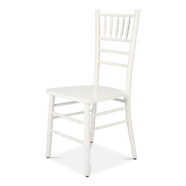 Rental store for Chiavari Chair White Aluminum in Calgary AB
