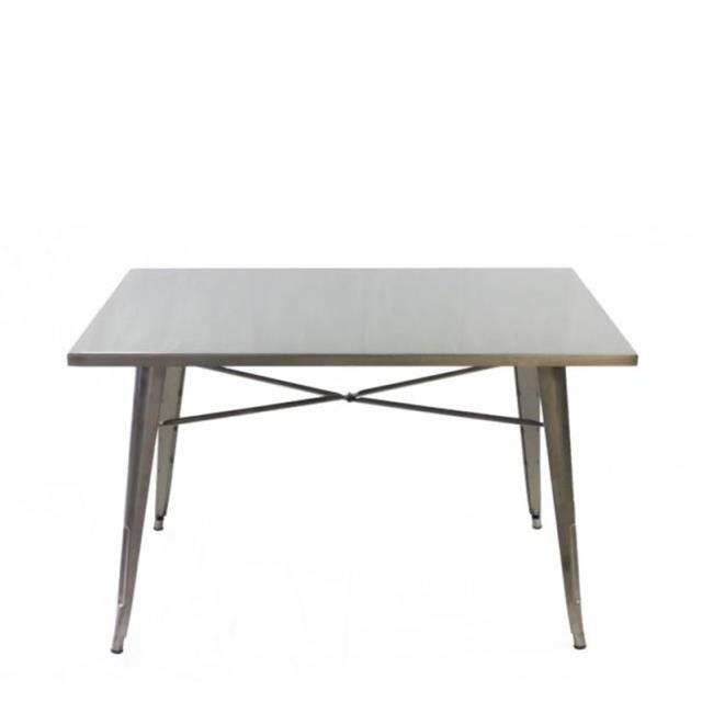 Rental store for Silver Tolix Bistro Table in Calgary AB