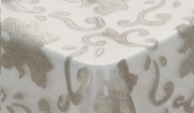 Rental store for SILVER FLEUR DE LIS SHEER in Calgary AB