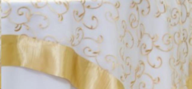 Rental store for GOLD SWIRL SHEER in Calgary AB