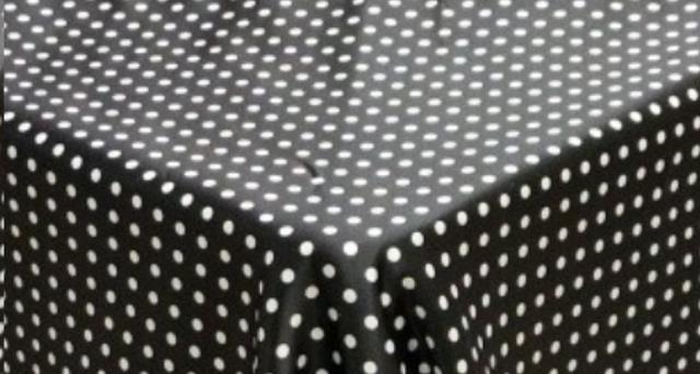 Rental store for MINI BLACK   WHITE POLKA DOT LAMOUR in Calgary AB