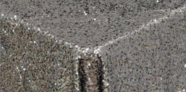 Rental store for CHARCOAL TAFFETA SEQUINS in Calgary AB