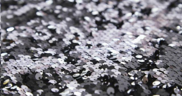 Rental store for CHARCOAL DISCO TAFFETA SEQUINS in Calgary AB