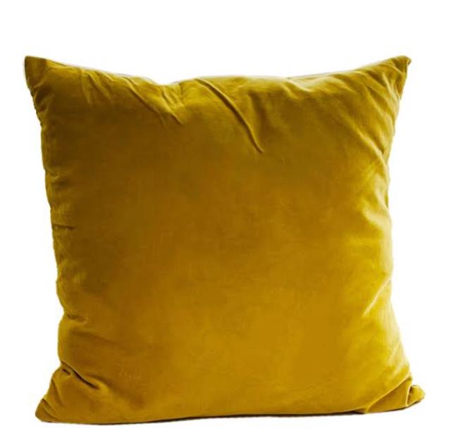 Rental store for Mustard Velvet Pillow in Calgary AB