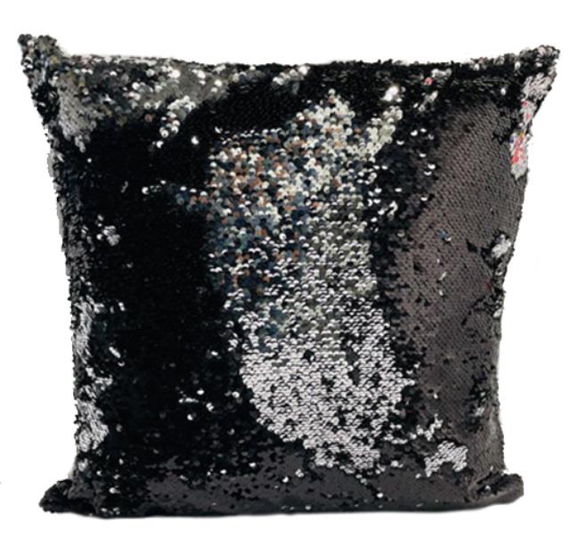 Rental store for Black Sequin Square Pillow in Calgary AB