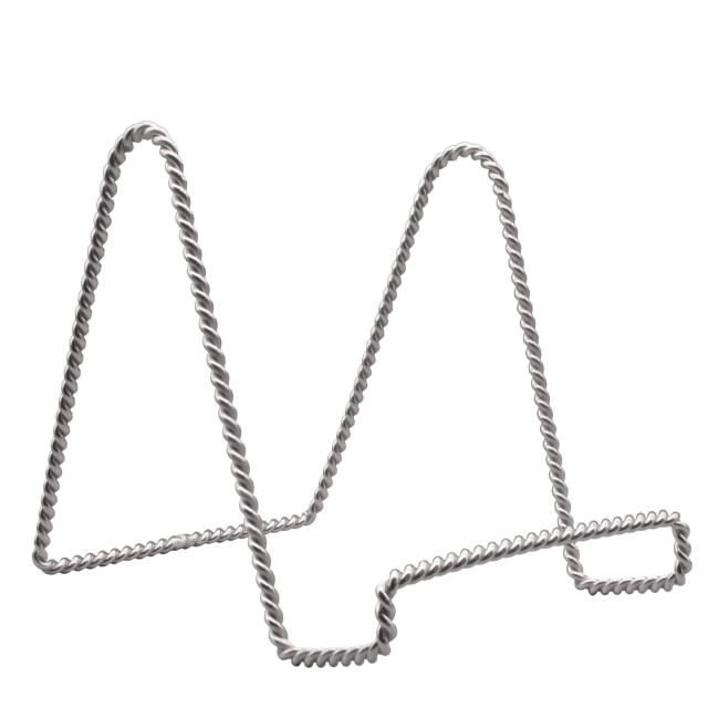 Rental store for Twisted Wire Display Stand Silver in Calgary AB