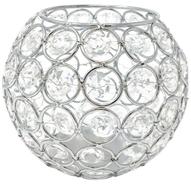 Rental store for Silver Iron Crystal Votive in Calgary AB