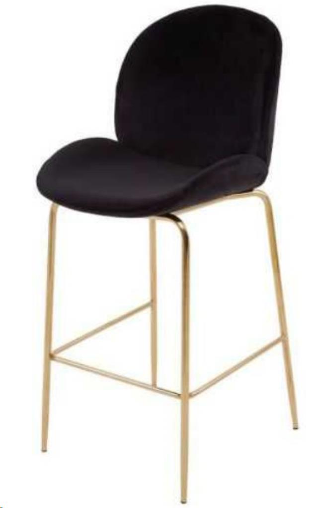 Rental store for Avenue Bar Stool Black and Gold in Calgary AB