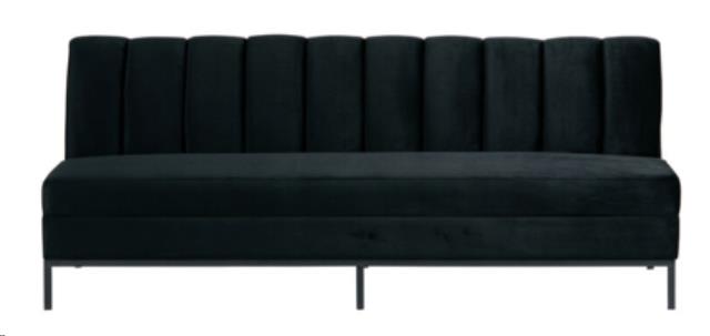 Rental store for Black Channel Sofa in Calgary AB
