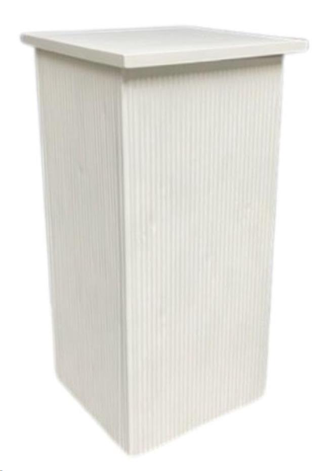 Rental store for Ribbed Modular Pillar White in Calgary AB