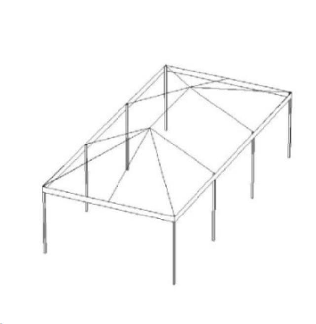 Rental store for Clearspan Tent 60  x 80 in Calgary AB