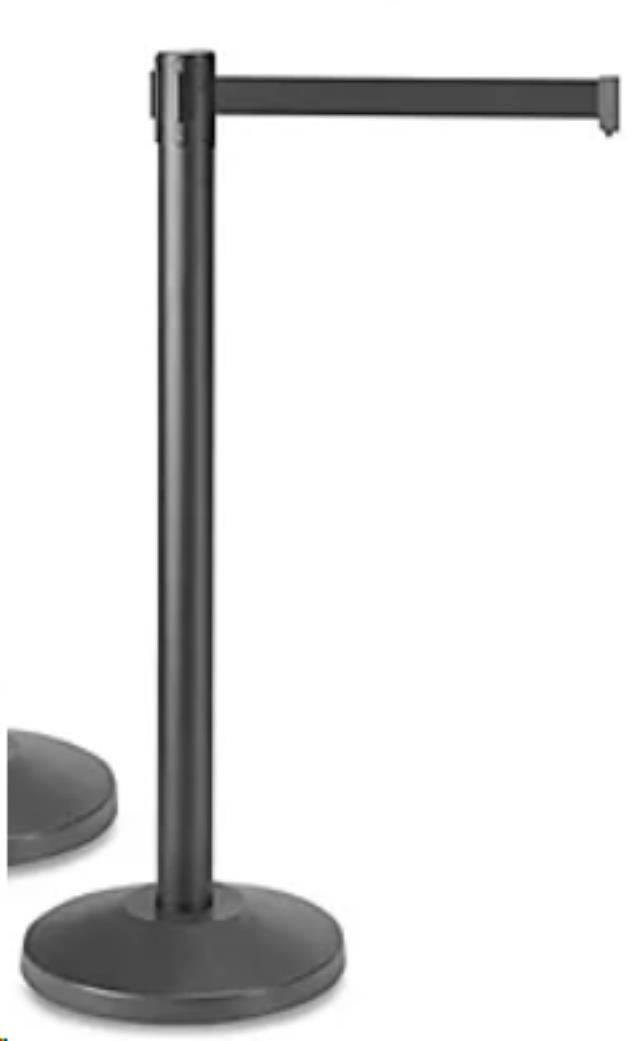 Rental store for Stanchion Retractable Black Tape 10 in Calgary AB