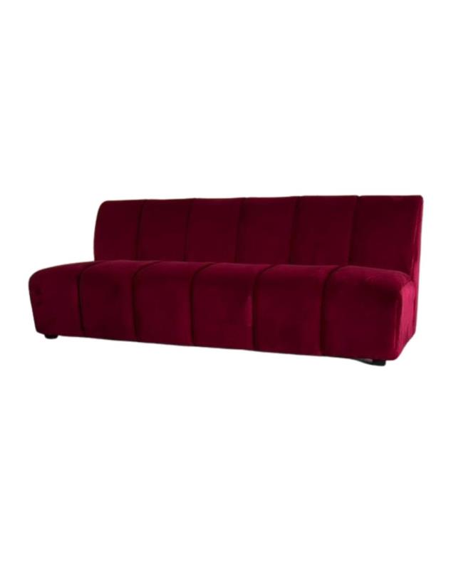 Rental store for Arlo Cherry Velvet Sofa in Calgary AB
