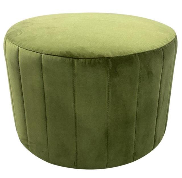 Rental store for Shorty Olive Velvet Ottoman in Calgary AB