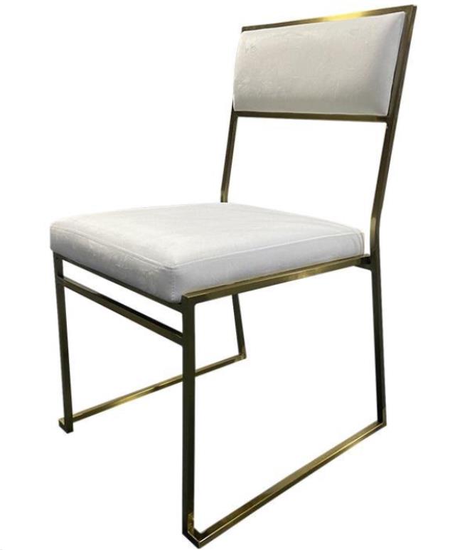 Rental store for Preston Dining Chair White Cushion in Calgary AB