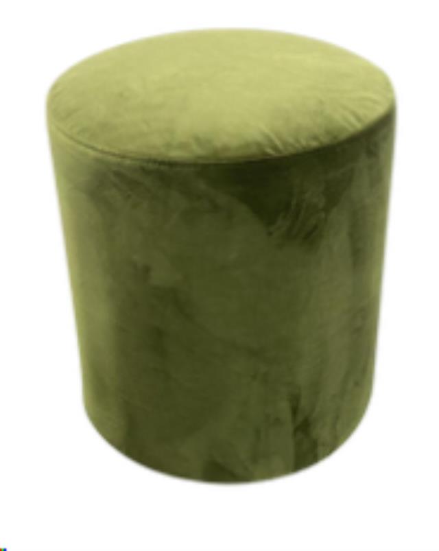 Rental store for Classic Olive Velvet Ottoman in Calgary AB