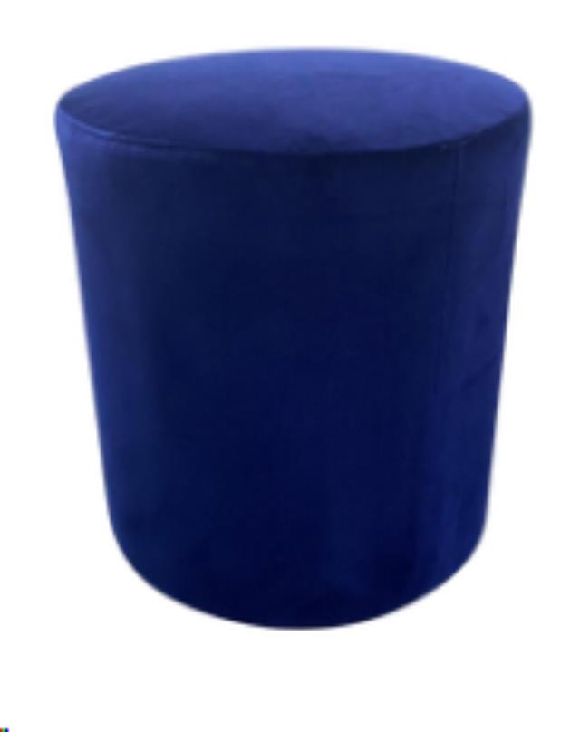 Rental store for Classic Navy Velvet Ottoman in Calgary AB