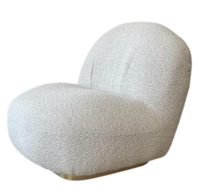 Rental store for Rhys Ivory Taupe Lounge Chair in Calgary AB