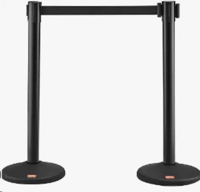 Rental store for Stanchion Retractable Black Tape 6.5 in Calgary AB