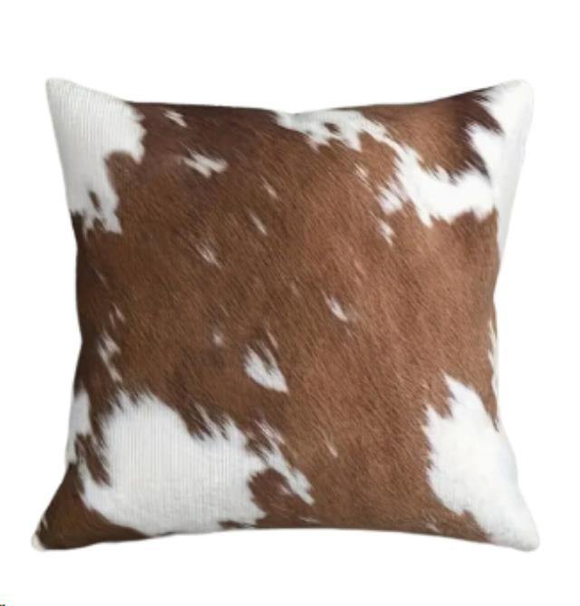 Rental store for Light Brown Cow Pillow in Calgary AB