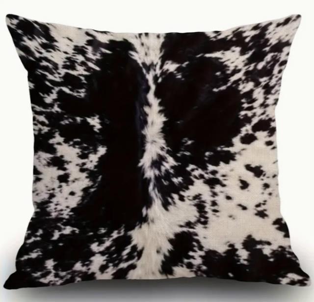 Rental store for Black   White Cow Pillow in Calgary AB