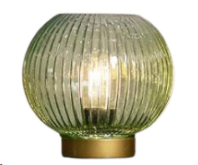 Rental store for Jade Ribbed Table Lamp in Calgary AB