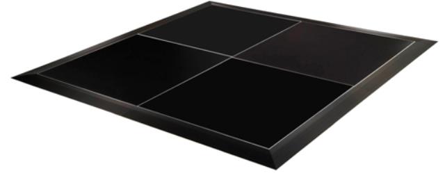 Rental store for Black Dance Floor Per Sq. ft. 4  x 4 in Calgary AB
