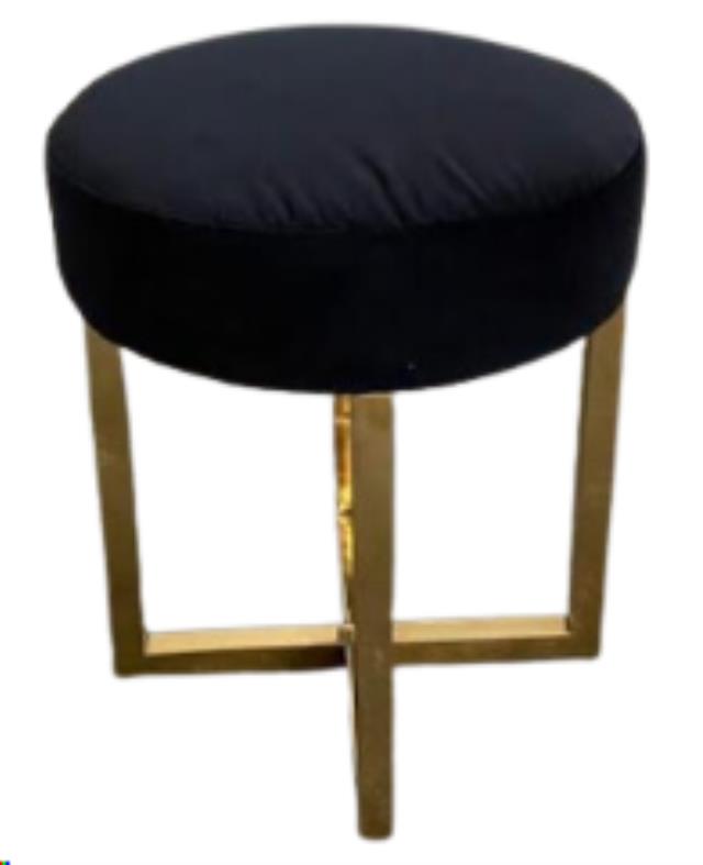 Rental store for OZ Black Velvet Ottoman in Calgary AB