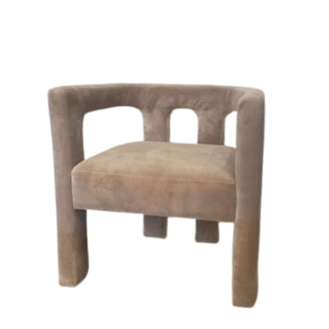 Rental store for H-Champagne Velvet Side Chair in Calgary AB
