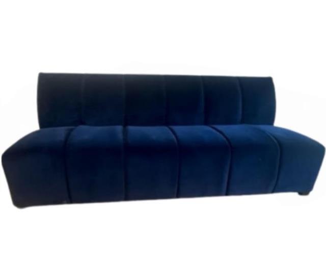 Rental store for Arlo Navy Velvet Sofa in Calgary AB