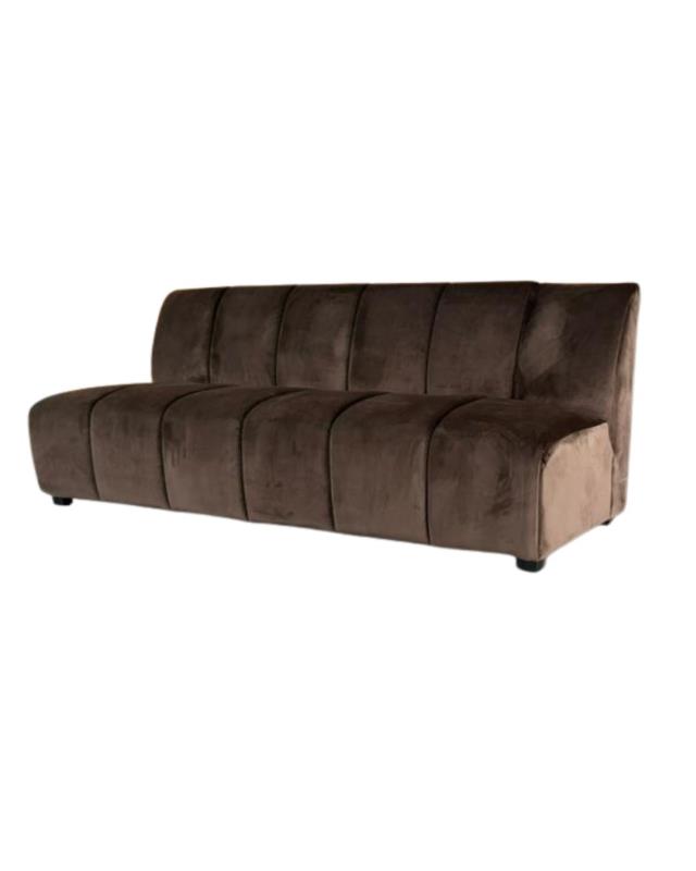 Rental store for Arlo Chocolate Velvet Sofa in Calgary AB