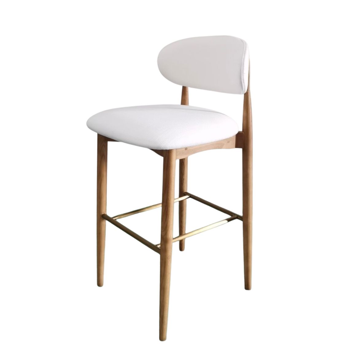 Rental store for Evan Natural Wood Bar Stool w Back in Calgary AB