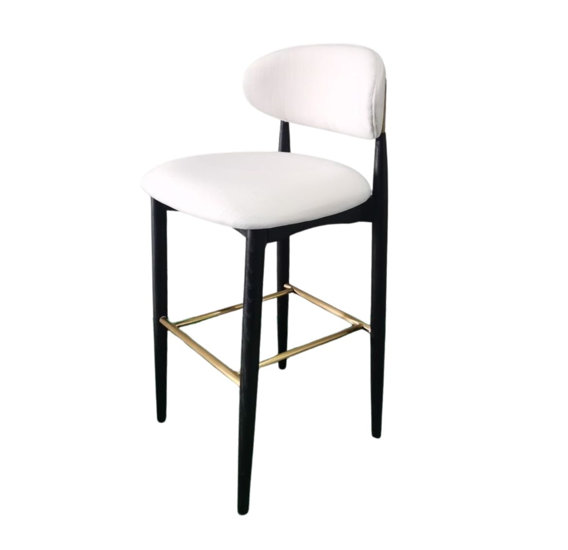 Rental store for Evan Black Wood Bar Stool W Back in Calgary AB