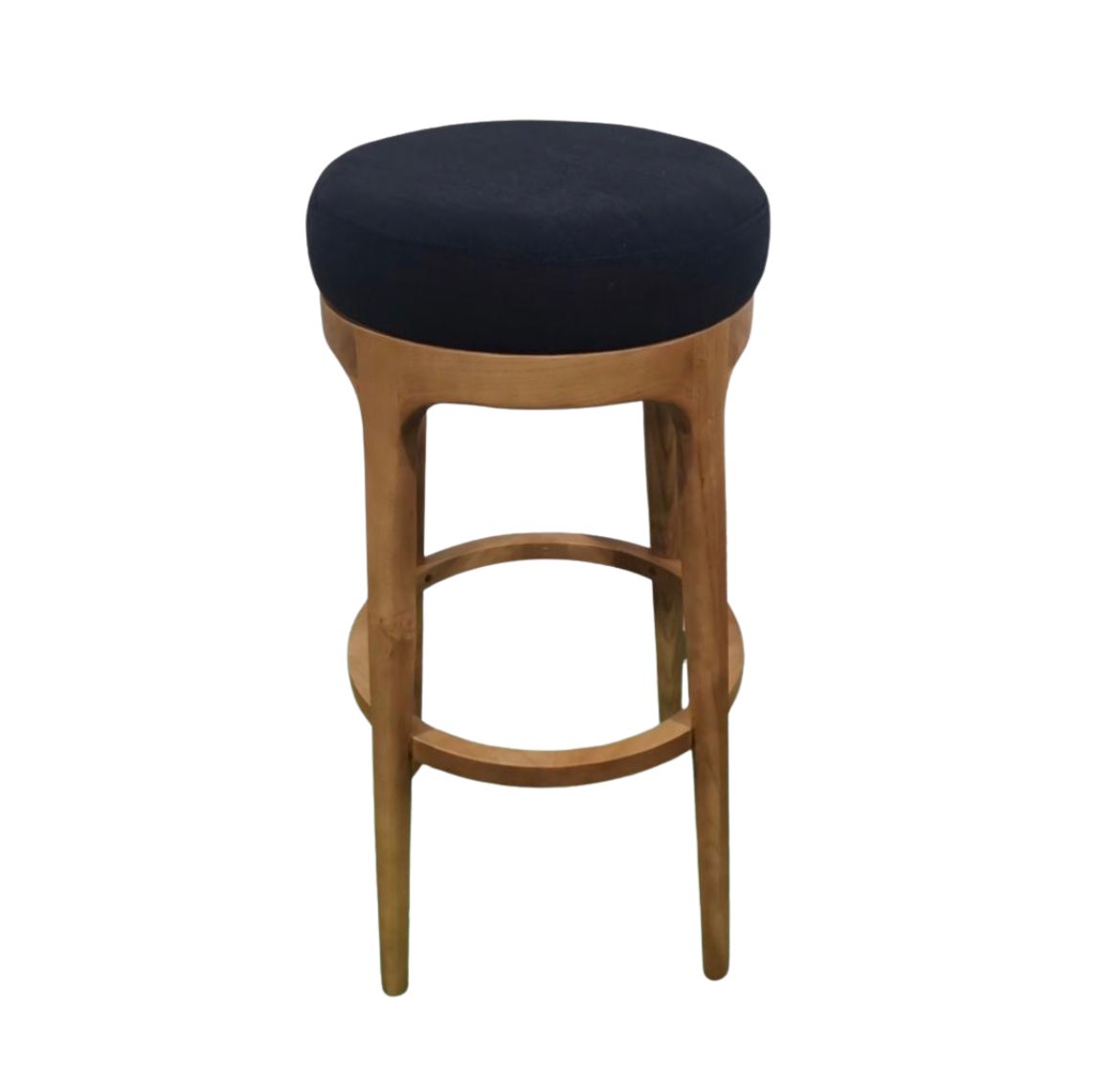 Rental store for Leon Natural Wood Bar Stool Backless in Calgary AB