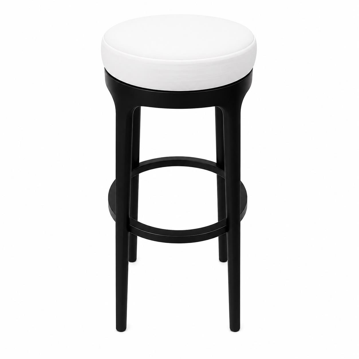 Rental store for Leon Black Wood Bar Stool Backless in Calgary AB