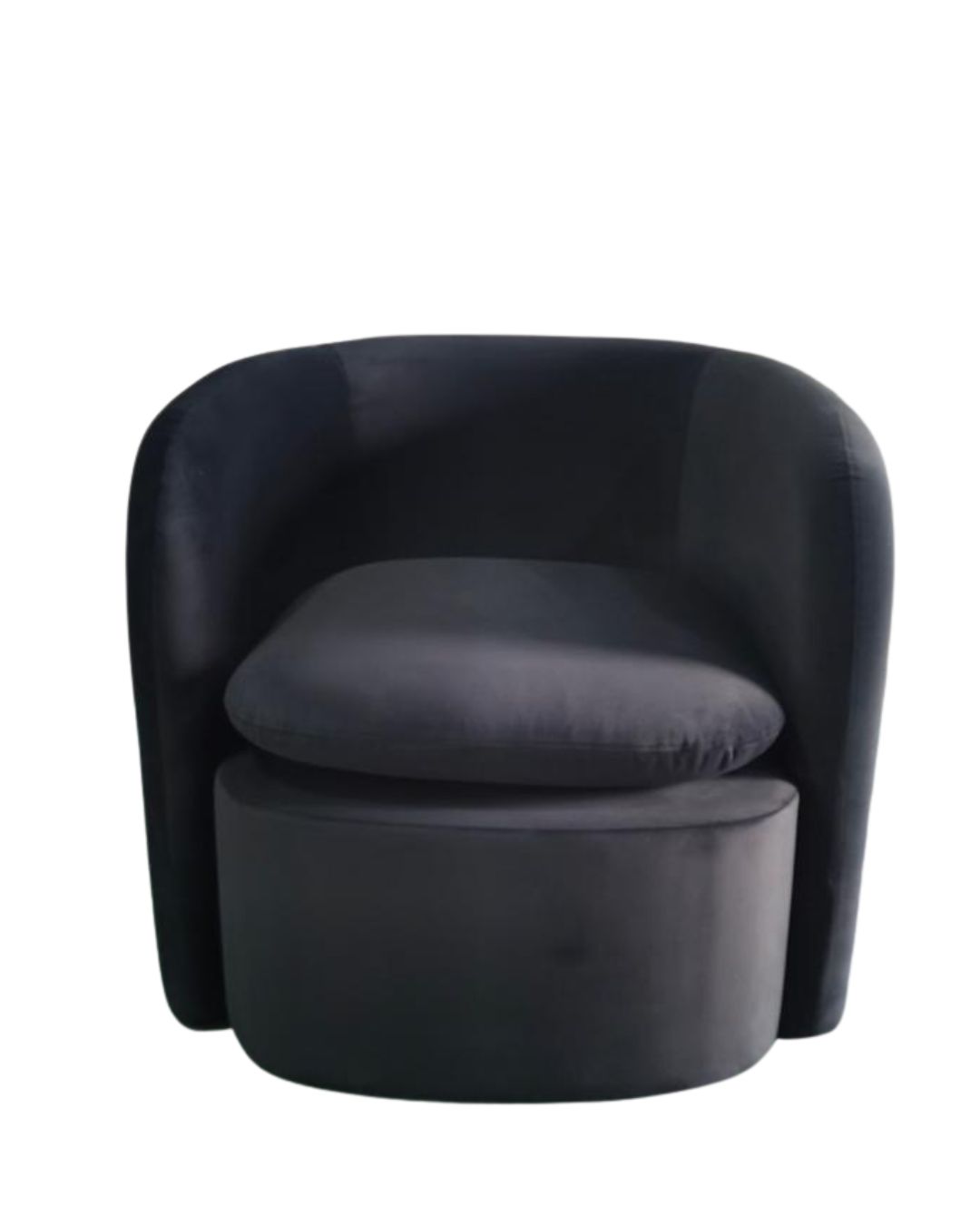 Rental store for Stuart Club Chair Black Velvet in Calgary AB