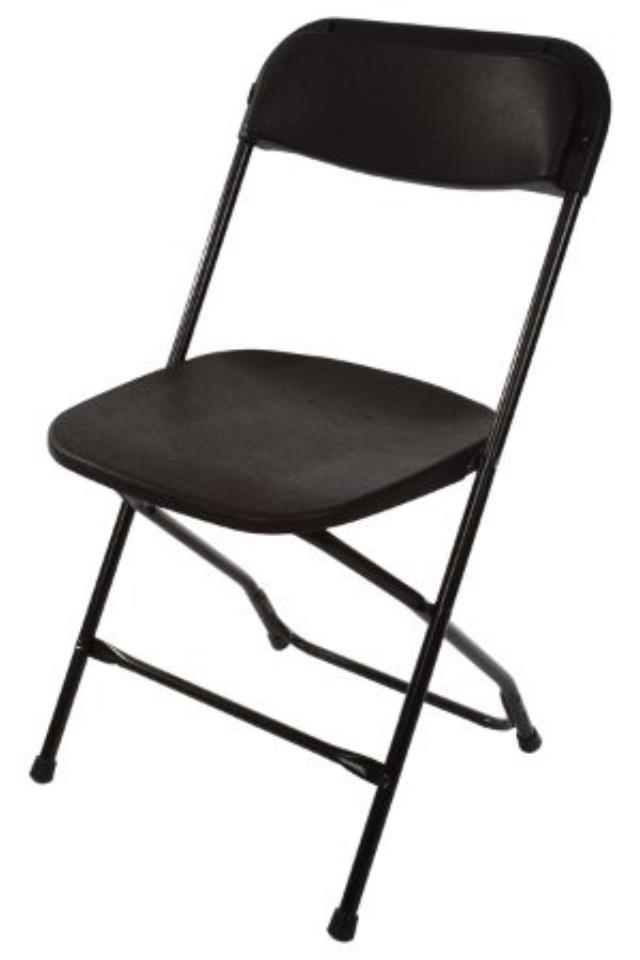 Rental store for Chair Folding Black in Calgary AB