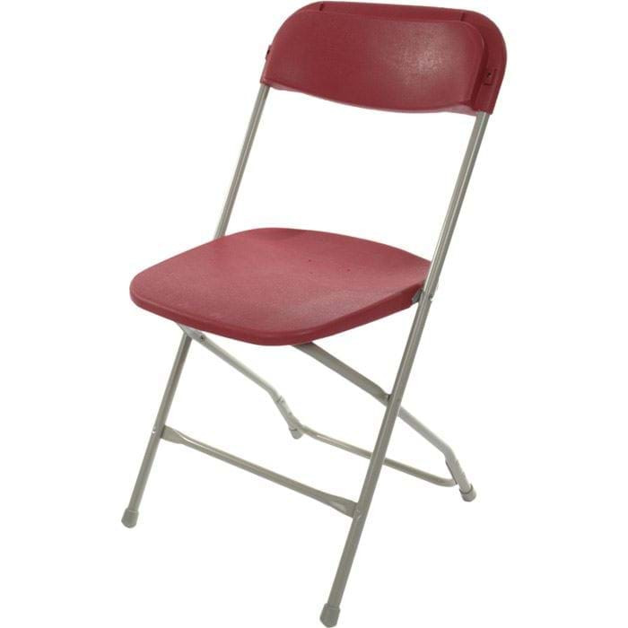 Rental store for Chair Folding Maroon in Calgary AB