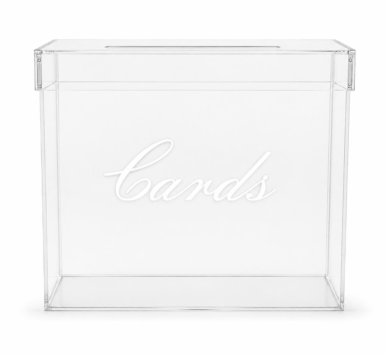 Rental store for Acrylic Card Box in Calgary AB